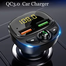 Автомобильный Bluetooth MP3-плеер с u-диском и TF картой, музыкальный дисплей, автомобильный комплект, 2 USB порта, зарядное устройство, адаптер, цифровой экран, Bluetooth, MP3