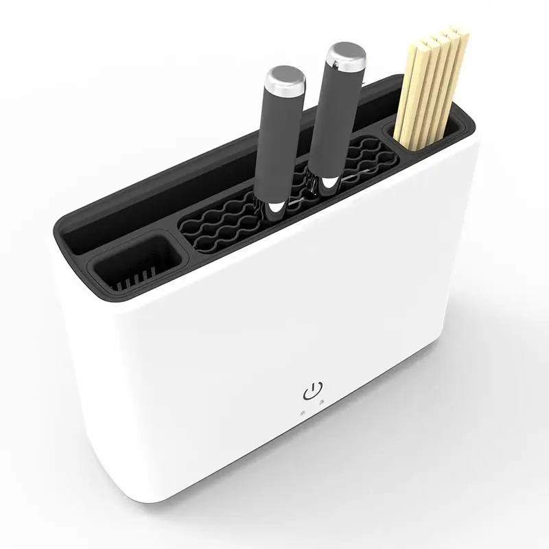 Кухонная умная полка для стерилизации столовых приборов держатель ножей ложек