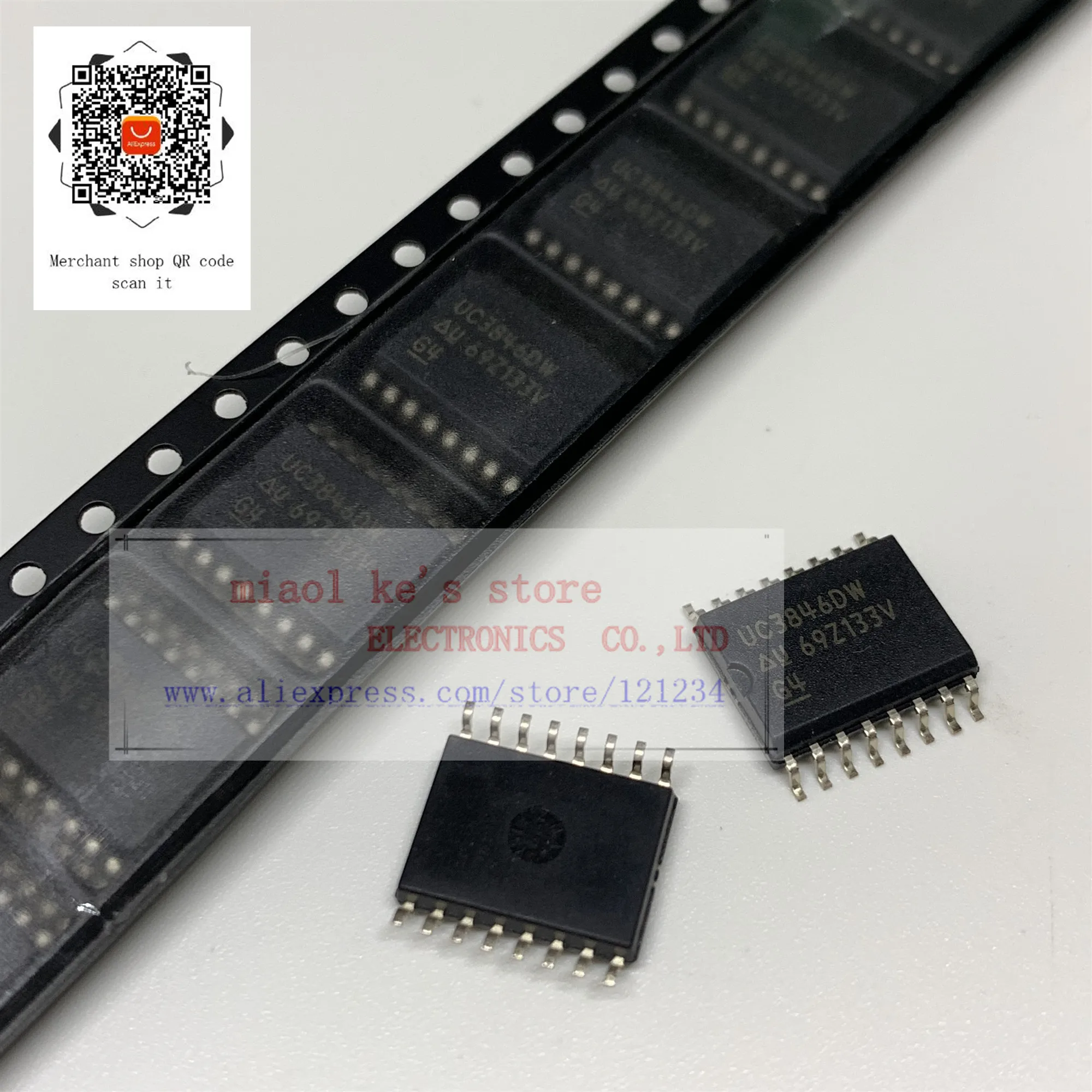 [5 шт. 10 шт.] 100% Новый оригинальный UC3846DWTRG4 UC3846DWTR UC3846DW UC3846 IC REG CTRLR MULT TOP 16soic| |