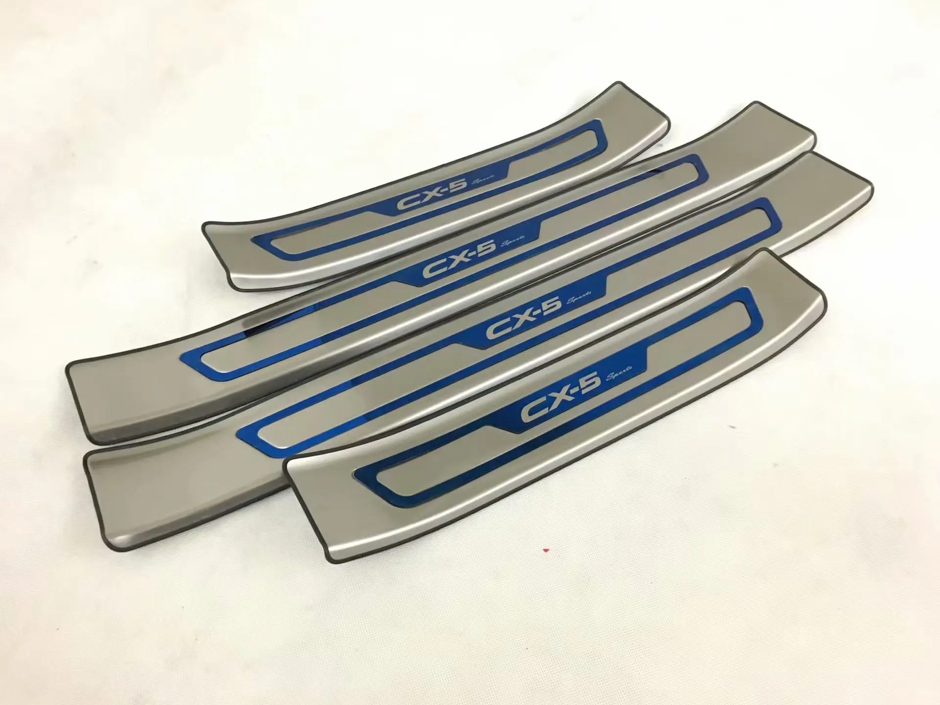 Create Bin-18 Mazda CX5 extrapoission порог для автомобиля из нержавеющей стали синяя маркировка Mazda Cx-5