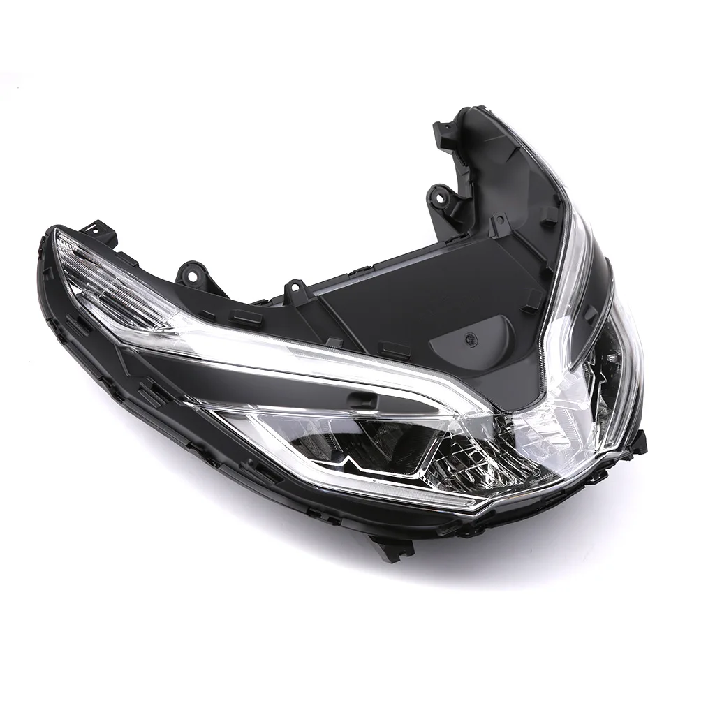 US $151.21 SMOK Applicable to Honda Pcx150 Motorcycle 1719 Years Headlight Assembly Headlight Pcx125 Headlight Assembly