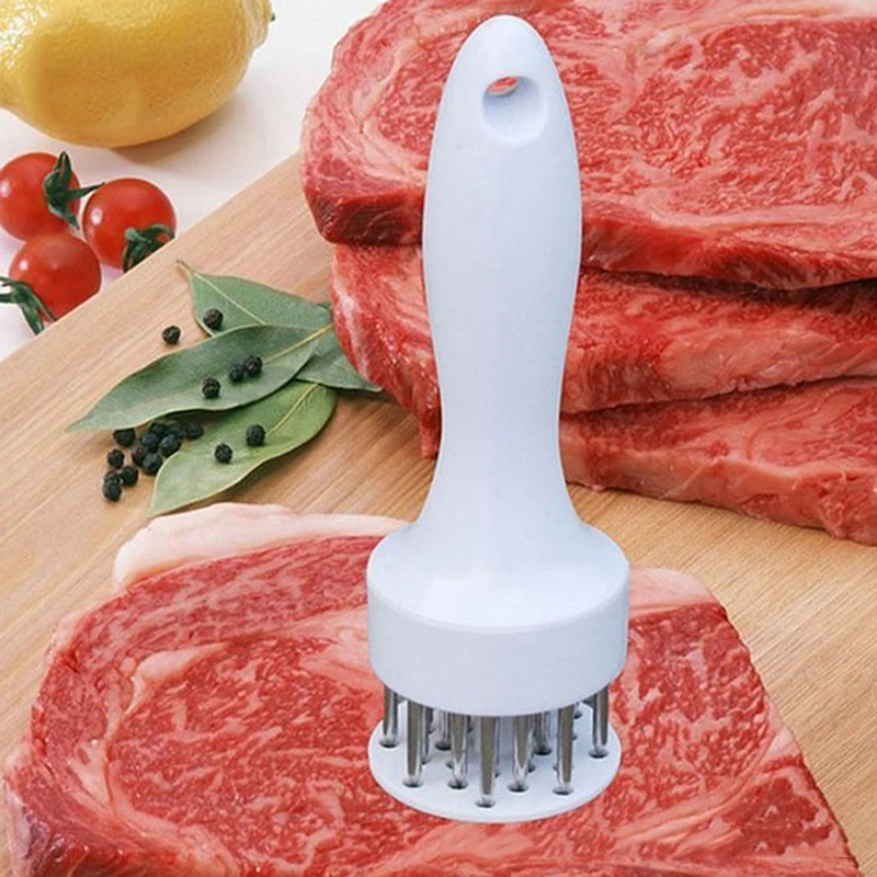 

Stainless Steel Meat Tenderizer Needle Meat Injector Marinade Flavor Syringe Kitchen Accessories