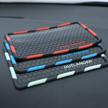 

Car Central Control Dashboard Mobile Phone Anti-slip Mat for Mitsubishi Outlander 2013-2020 Accessories