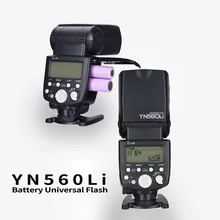 YONGNUO – alimentation YN560Li Flash GN58 2.4G pour Canon, pour appareils photo reflex numériques Nikon Pentax Olympus