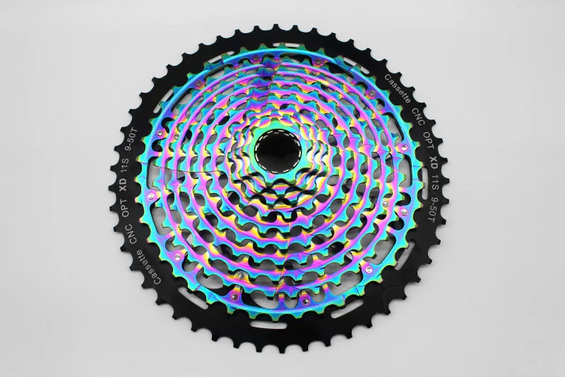 Новая MTB 11 скоростная 9 50T велосипедная кассета Ultimate XD Rainbow 375g ULT Ultralight s 1299 k7
