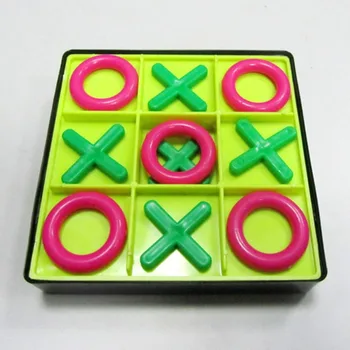 

New Arrival Parent-Child Interaction Leisure Board Game OX Chess Funny Developing Intelligent Educational Toys Hot Sale