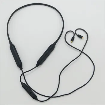 

Earphone Cables Hanging Neck MMCX Bluetooth Cable IE80A2DC CSR8645 APTX AAC for Shure SE215 SE315 SE425 SE535 SE846