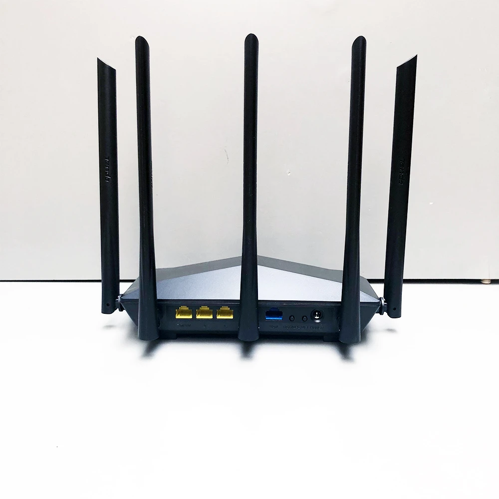 Tengda AC7 AC1200M Беспроводной Wi-Fi роутер с 2,4 ГГц/5,0 ГГц с высоким коэффициентом усиления, домашний двухдиапазонный Wi-Fi ретранслятор, простая настройка