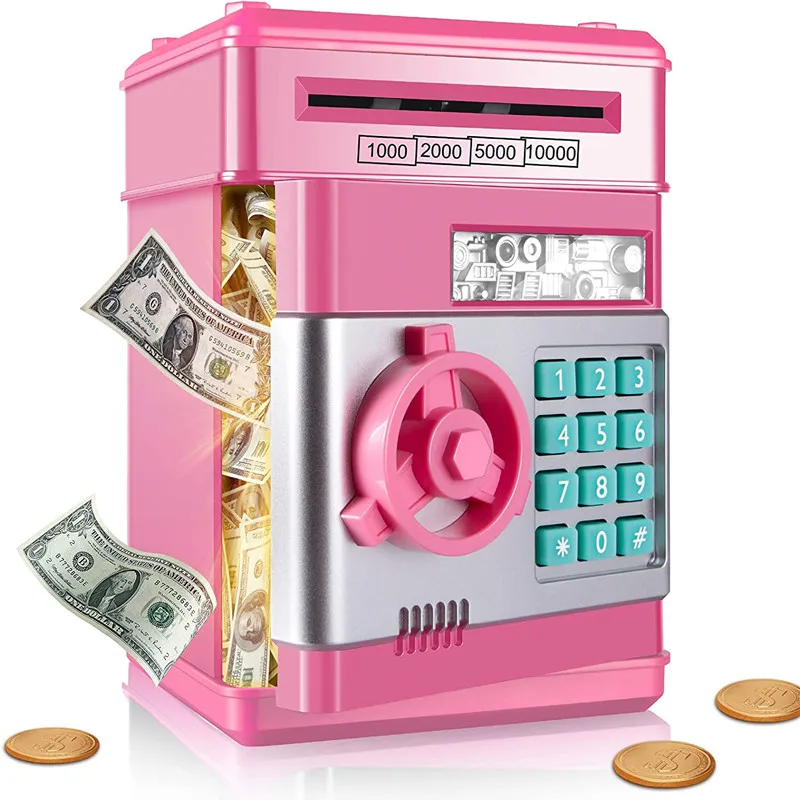 Tanie Skarbonka elektroniczny Mini ATM dla dzieci zabawka dla dziecka bezpieczne