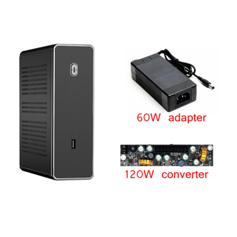 Чехол для ПК Gamer HTPC Mini ITX материнская плата настольного компьютера маленький