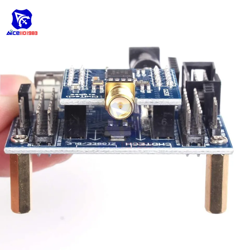 Scheda Di Sviluppo Wireless CC2530 UART Core CC2530F256 Modulo Wireless Porta Seriale 24ghz Per Zigbee~p89373563