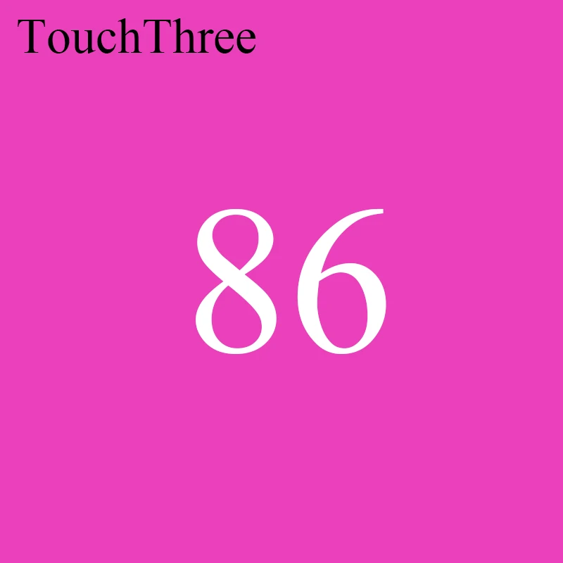 86 Touchthree на выбор, Цветной Художественный маркер на спиртовой основе, двойная головка, маркерная кисть для рисования, ручка для художника, школьные товары для рукоделия - Цвет: 86