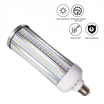 

100W LED UV Germicidal Lamp E27 AC220V UVC Corn Light Bulb Disinfection Lamp