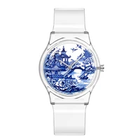 FB71001 Customized Personalized Design Picture Watch Women Printed Photo Watch Quick Release Strap Brand Your Logo Plastic Watch 2