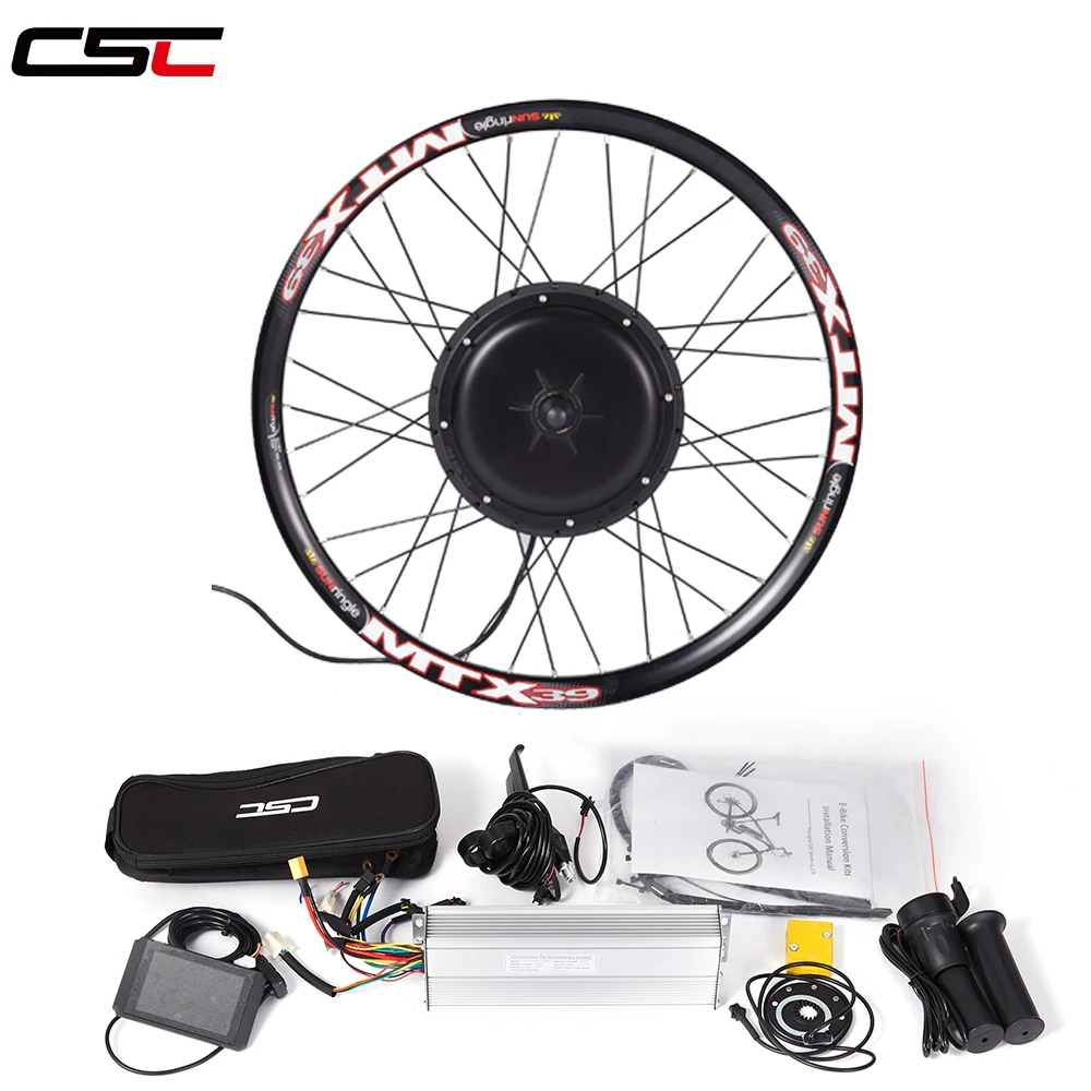 Комплект для переоборудования электрического велосипеда Bluetooth 48V 1000W SUN RINGLE MTX rim 20