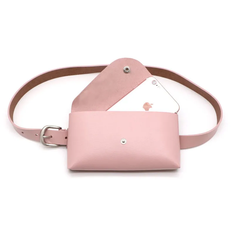 Поясная сумка женская новая упаковка Сплит кожа модные женские сумки женский тонкий ремень Дамская поясная сумка на плечо нагрудный чехол для телефона