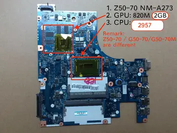

Tested For Lenovo Z50-70 ACLUA/ACLUB NM-A273 Laptop pc Motherboard