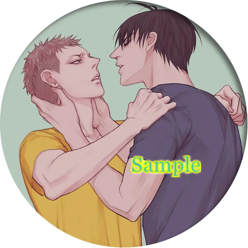Anime 19 Days Cosplay Backpack Badges Old Xian Hetian Jia Brooch Pins Collection Breastpin for Bags Clothes