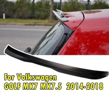 

For Volkswagen GOLF 7 GOIF 7.5 VW MK7 MK7.5 2014-2018 Car ABS Rear Roof Spoiler Back Window Wings GTI R Rline Wagon 2014-2019