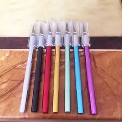 1p manche en métal couteau lame de Scalpel coupe papier en bois stylo artisanal gravure fournitures de découpe bricolage papeterie couteau utilitaire 