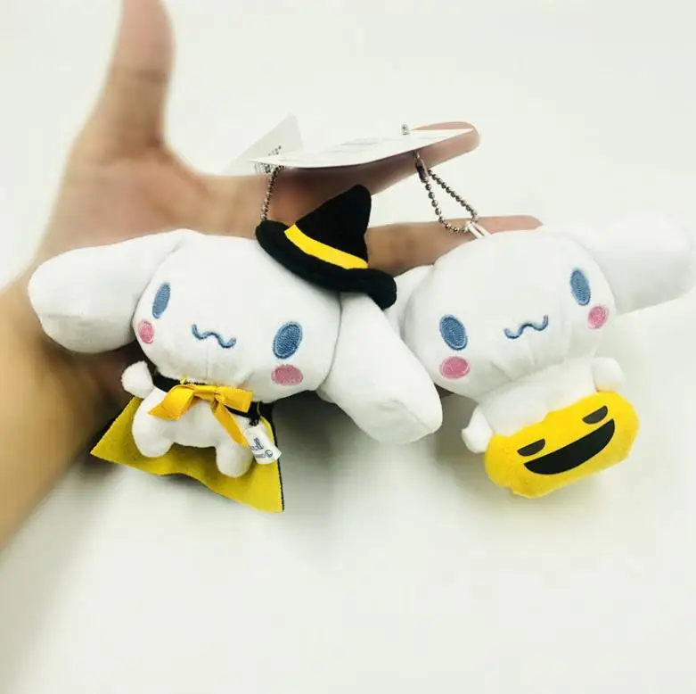 1 шт. Высокое качество Прекрасный Хэллоуин Cinnamoroll Собака Плюшевая Кукла милый мультфильм собака с большим ухом подвесные плюшевые игрушки подарок