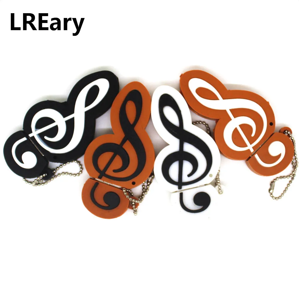 4 Kinds Of Cartoon Music Note Usb Flash Drive Disk Memoria Stick Pen