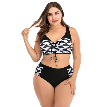 

Push Up Halter Bikini Set Swimwear Woman Two Pieces Bathing Suit Plus Size Plump Bikinis Swimsuit New Maillot De Bain Femme 2020