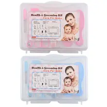 9 шт. детский набор для ухода за здоровьем, детский набор для ухода, термометр, детский инструмент для ухода за ребенком