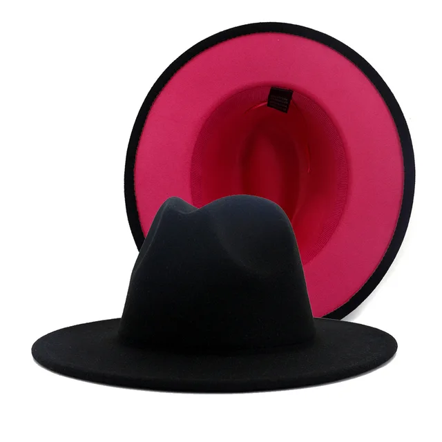 Flat Brim Panama Fedora Hats 