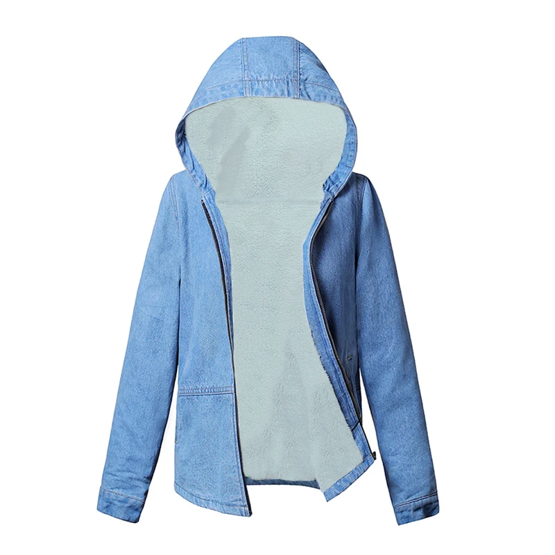 

Winter Warm Female jacket 2019 New Hooded fur lining women Winter coat Thick warm Winter jacket for Women Parka Short Coat