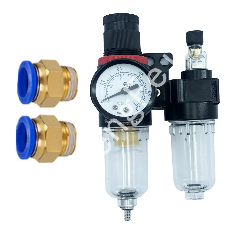 Filtro Aria Aria Fonte Processorg1 / 4 "Afc2000 Compressore D'Aria Separatore Acqua Olio Filtro Regolatore Trappola