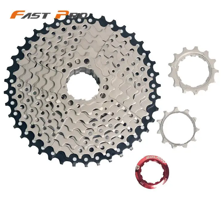 9S скорость 11-40T кассета Freewheel подходит для шоссейного велосипеда горный велосипед широкого соотношения звездочки совместимый Велосипед маховик СИСТЕМЫ
