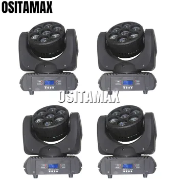 

Lyre LED Beam Moving Head Light RGBW 7x12w Disco Lights High Power Beam Light Moving Head DJ Party Lighting Mini LED Stage Light