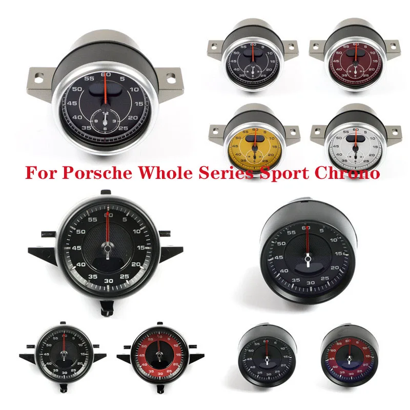 Sport Chrono Compass Dashboard Clock For Porsche Panamera 1020 Cayenne