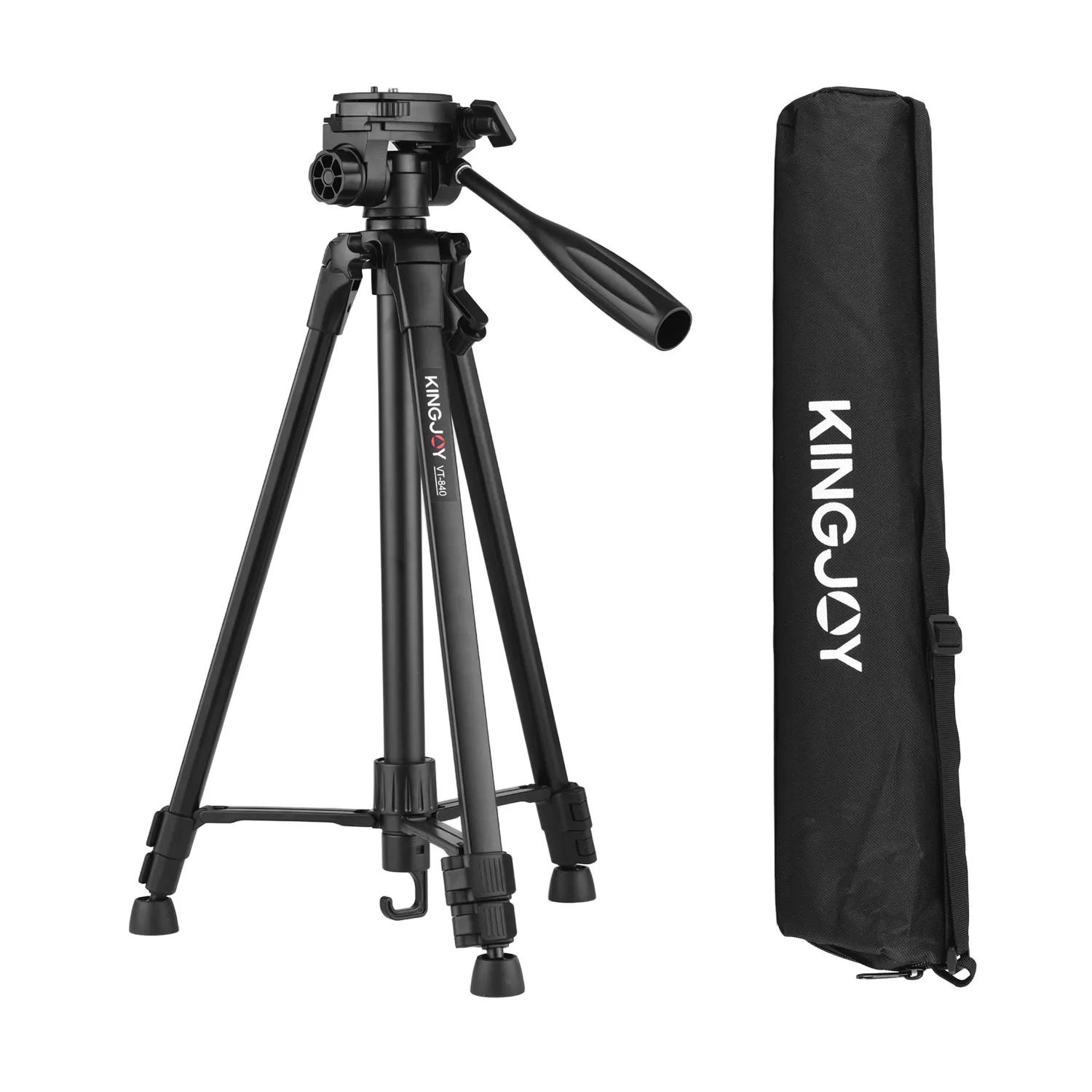 KINGJOY VT-840 штативы для камеры Портативные штативы для фотосъемки камеры Фото Видео штатив Стенд монопод Трипод для SLR DSLR