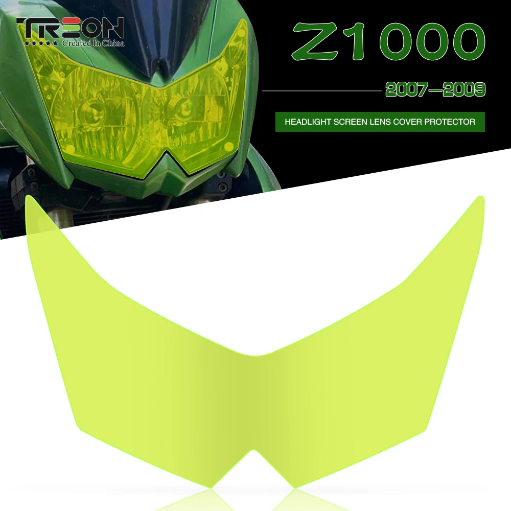 Передняя фара для мотоцикла KAWASAKI Z1000 07-2009 Z750 2007-2014 Z750R 11-13 защита передсветильник