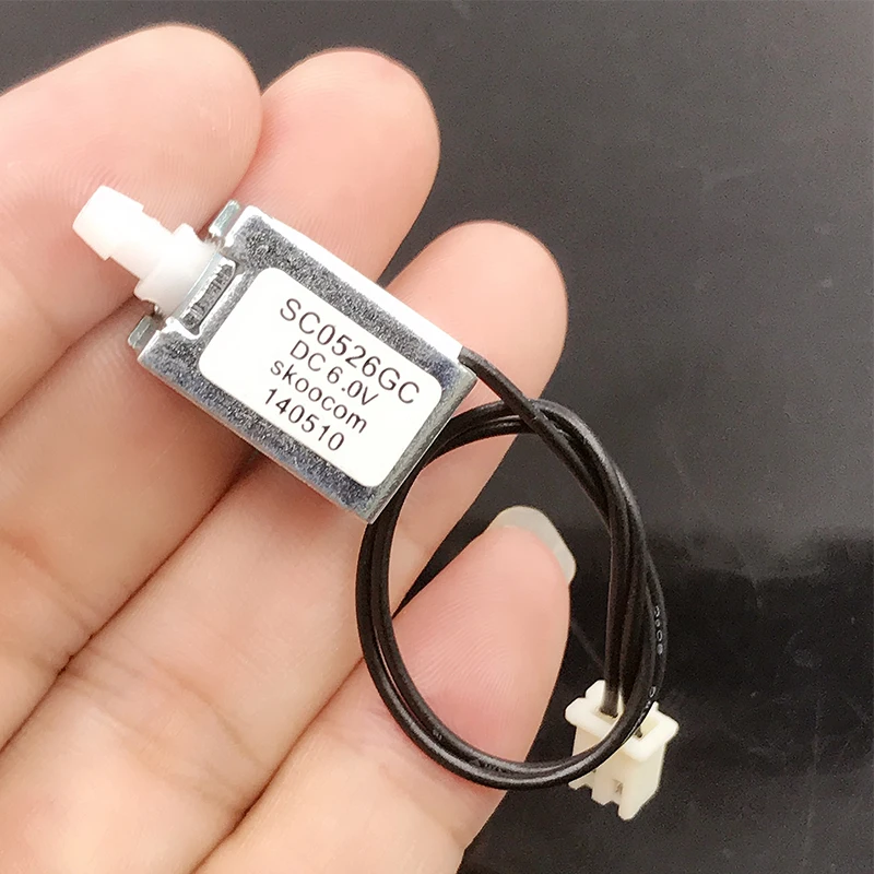 Мини Электрический DC Соленоидный клапан постоянного тока 3V 6V N/C нормально