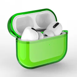 

New model for airpods pro protective cover pu leather third generation airpods pro earphone shell fuel injection charging box