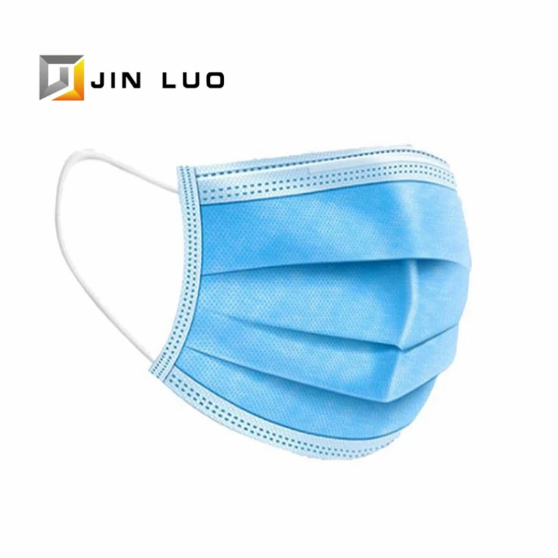 

20 pcs Daily Use Mask Facemask Mouth Cover Three Layer Meltblown Ordinary Dustproof Personal Disease Protection Accessories