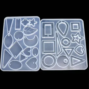

1PC Pendant Earring Making Decorative Silicone Mold For Handmade DIY Crafts Resin Combination Set