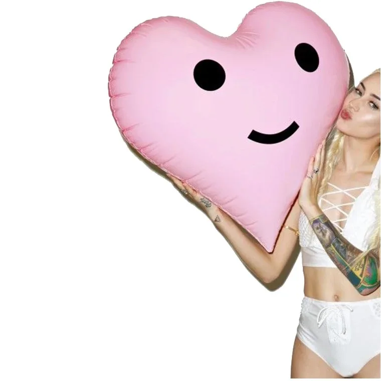 

Inflatable Heart Shape Toy Inflatable Pink Heart Water Toys Scene Photo Shoot Photography Decoration Road Advertising Props
