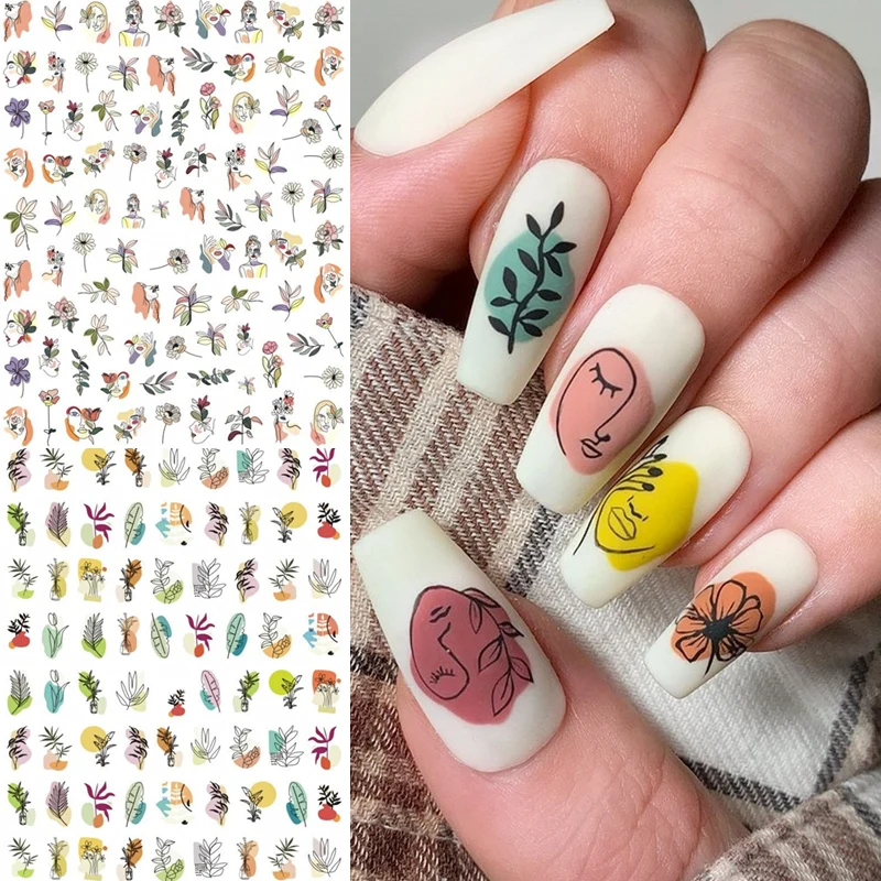 Wholesale Nail Art Sticker Fashion Dress Up Nail Wraps Diy Decals Plain  Stickers Designer For Women Beauty Full Cover Stickers - Stickers & Decals  - AliExpress