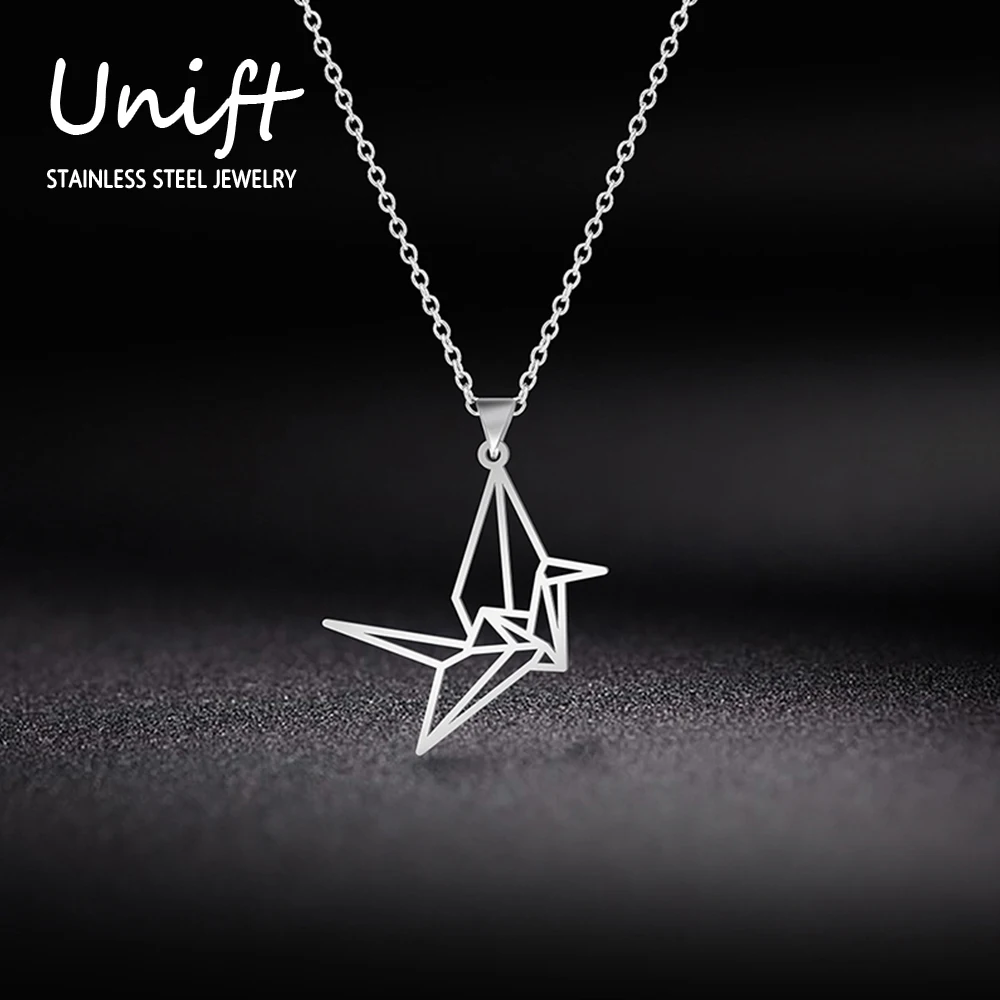 Ожерелье Unift из нержавеющей стали с изящной подвеской в виде животного