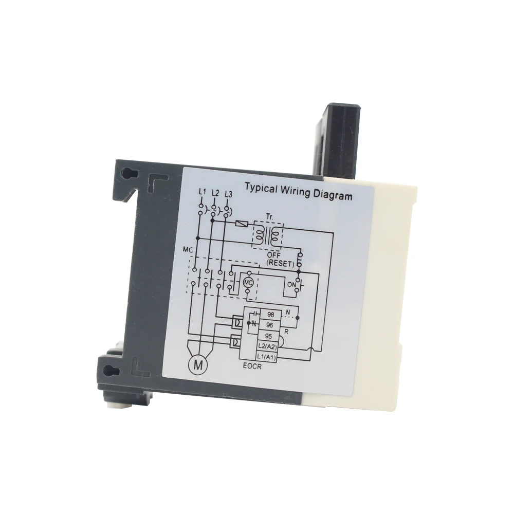 EOCR-SS 5-30A реле защиты от потери фазы перегрузки независимо Регулируемый Запуск задержки электронный модуль реле перегрузки