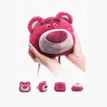 Disney плюшевые игрушки История клубника медведь сумка с ароматом монета кошелек сумка для женщин Девушка фестиваль подарки