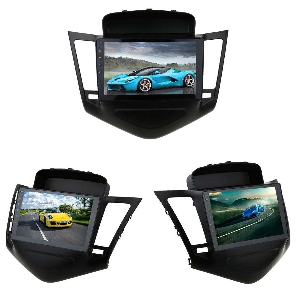 SINOSMART 2.5D IPS/QLED экран автомобильный GPS навигатор плеер для Chevrolet Cruze/Daewoo Lacetti 2008 15 48EQ