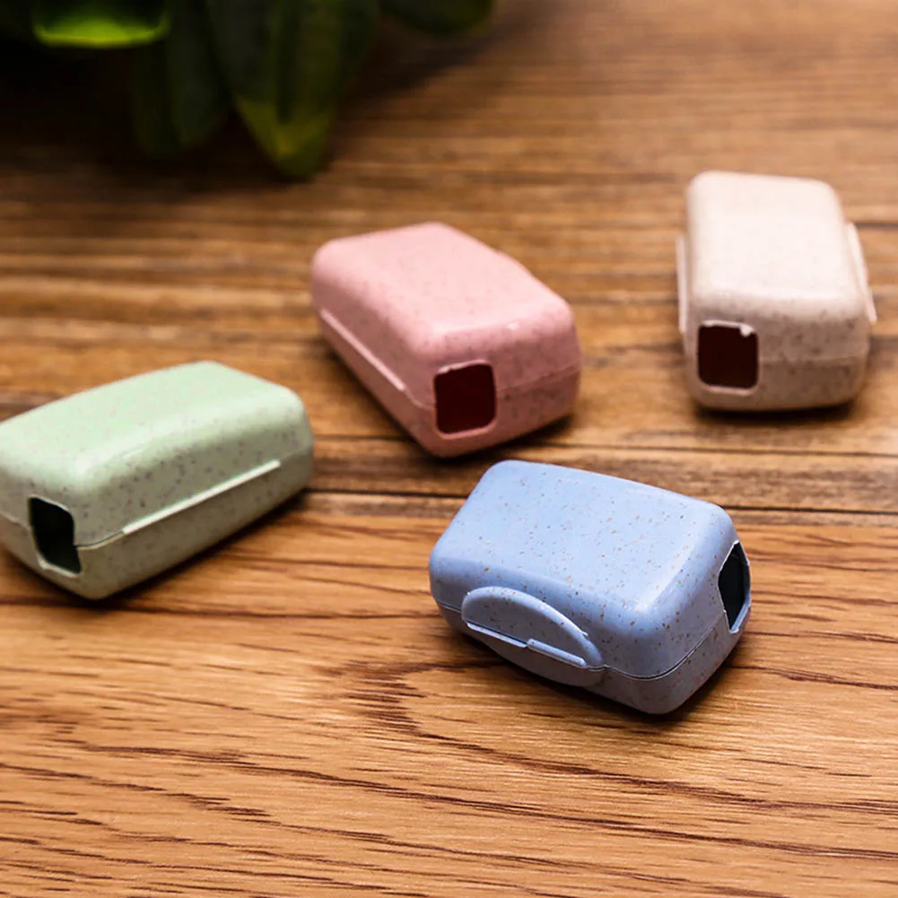 

4pcs/set Portable Tooth Brush Head Cover Holder Toothbrush Storage Case Ravel Hiking Camping Brush Cap Case Hygiene Care Outdoor
