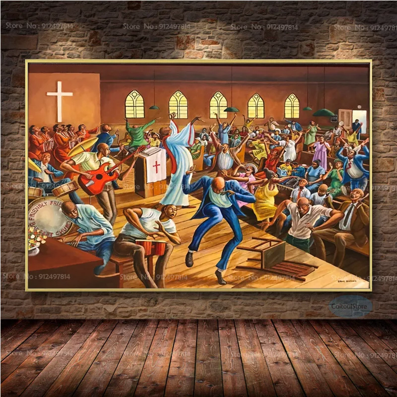 ジャズポスター　木製パネル加工新品 レトロなキャンバスの絵画,ジャズパターン,壁画のポスター,家の