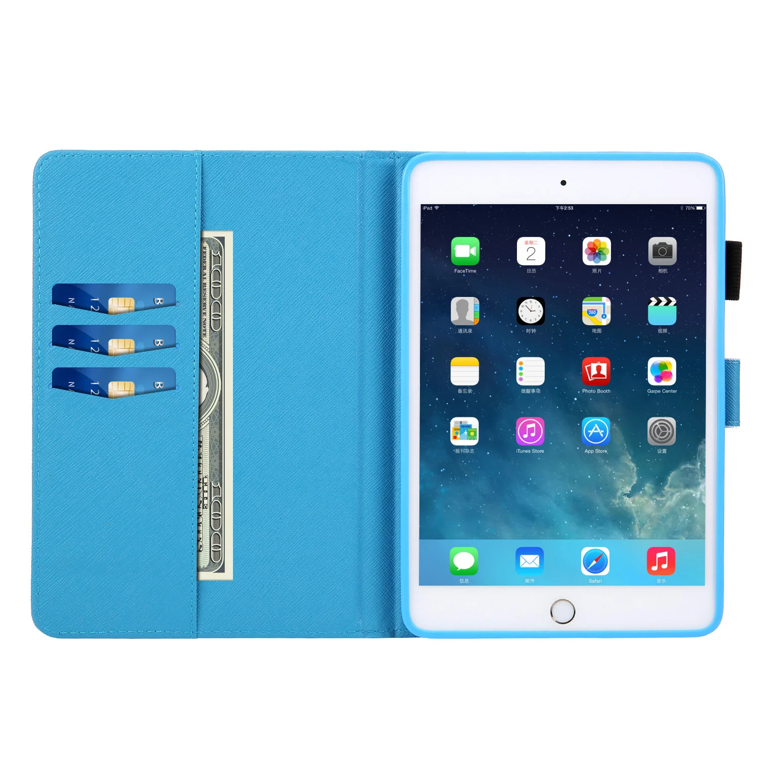 Мультяшный милый чехол для iPad Mini 1 2 3 4 5/ 5 6 7 8 9/ Pro 11 '' из искусственной кожи