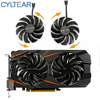 

88MM PLD09210S12HH T129215SU 4Pin Cooler Fan For Gigabyte GeForce GTX1060 1070 GTX 1050ti GTX 960 RX570 RX470 Graphics Card